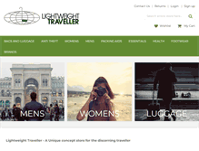 Tablet Screenshot of lwtraveller.com